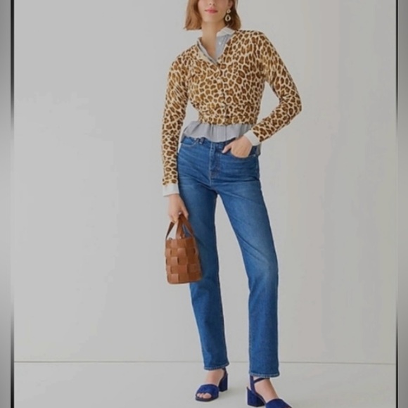 J. Crew Denim - New J. Crew High Rise Classic Straight Leg Jeans Blue Denim Women’s Size 26